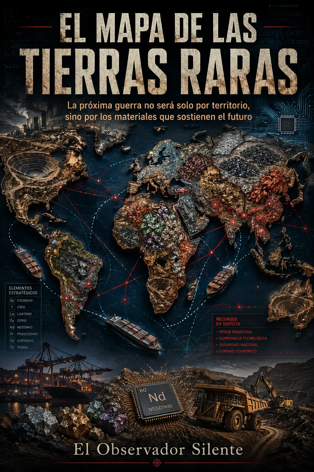 Portada de El Mapa de las Tierras Raras