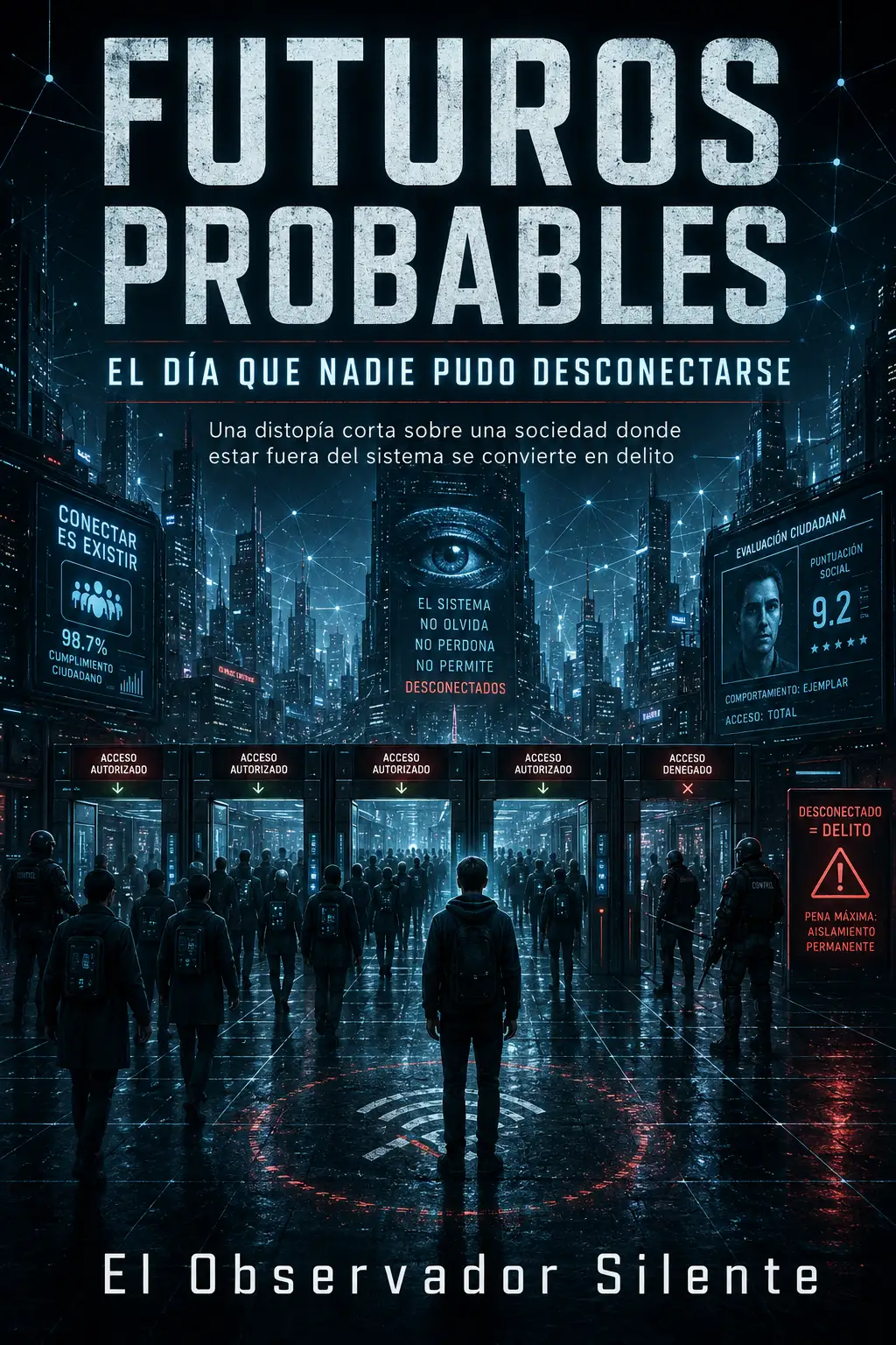 Portada de Futuros Probables: El Día que Nadie Pudo Desconectarse